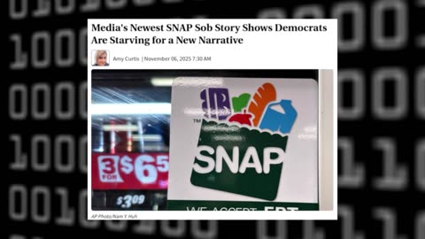 Medias Sob SNAP Story Shows Democrats Want a New Narrative