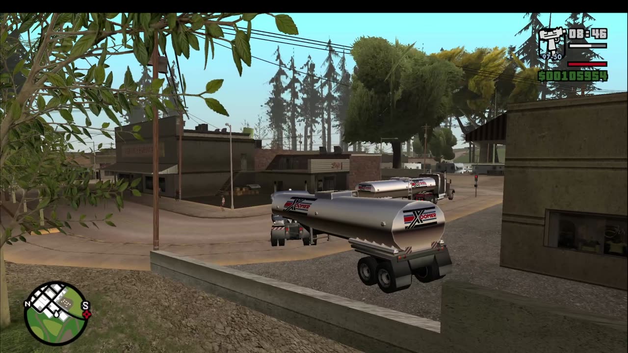 GTA SAN ANDREAS FREE ROAM PART 4