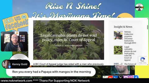 Rise ‘N Shine! It's Marijuana Time! Wake ‘N Bake Show - Ep 135 March 18, 2025