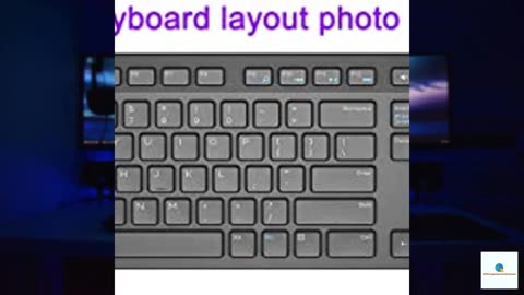 JuYuish Keyboard Cover Compatible with Dell Inspiron AIO 3475 3670 3477 All-in-One Desktop