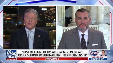 'ABUSE OF OUR LAWS': Ted Cruz discusses ending birthright citizenship