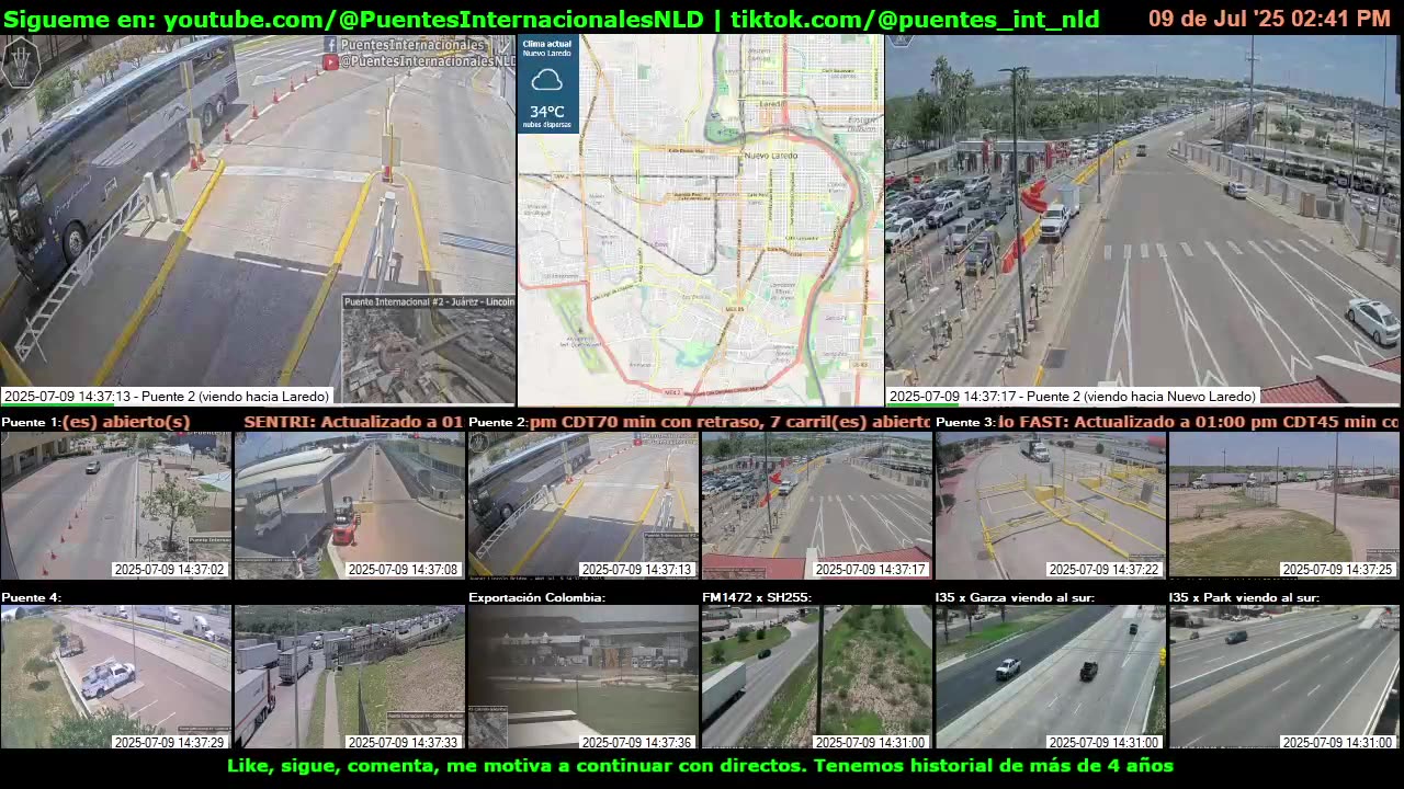 Puentes Internacionales NLD (Youtube / TikTok)