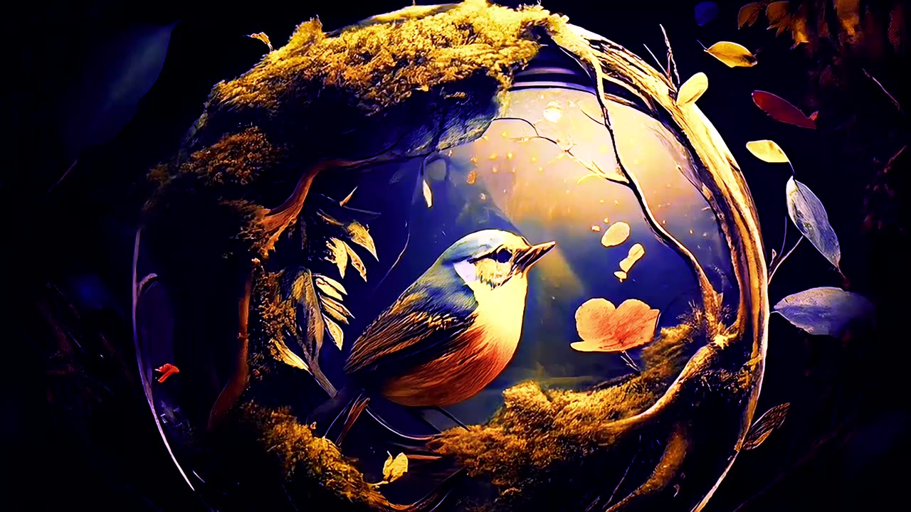 Soothing sounds of nature | Birdsong, forest stream, light rustling of leaves | Forest noise for relaxation, meditation and sleep
