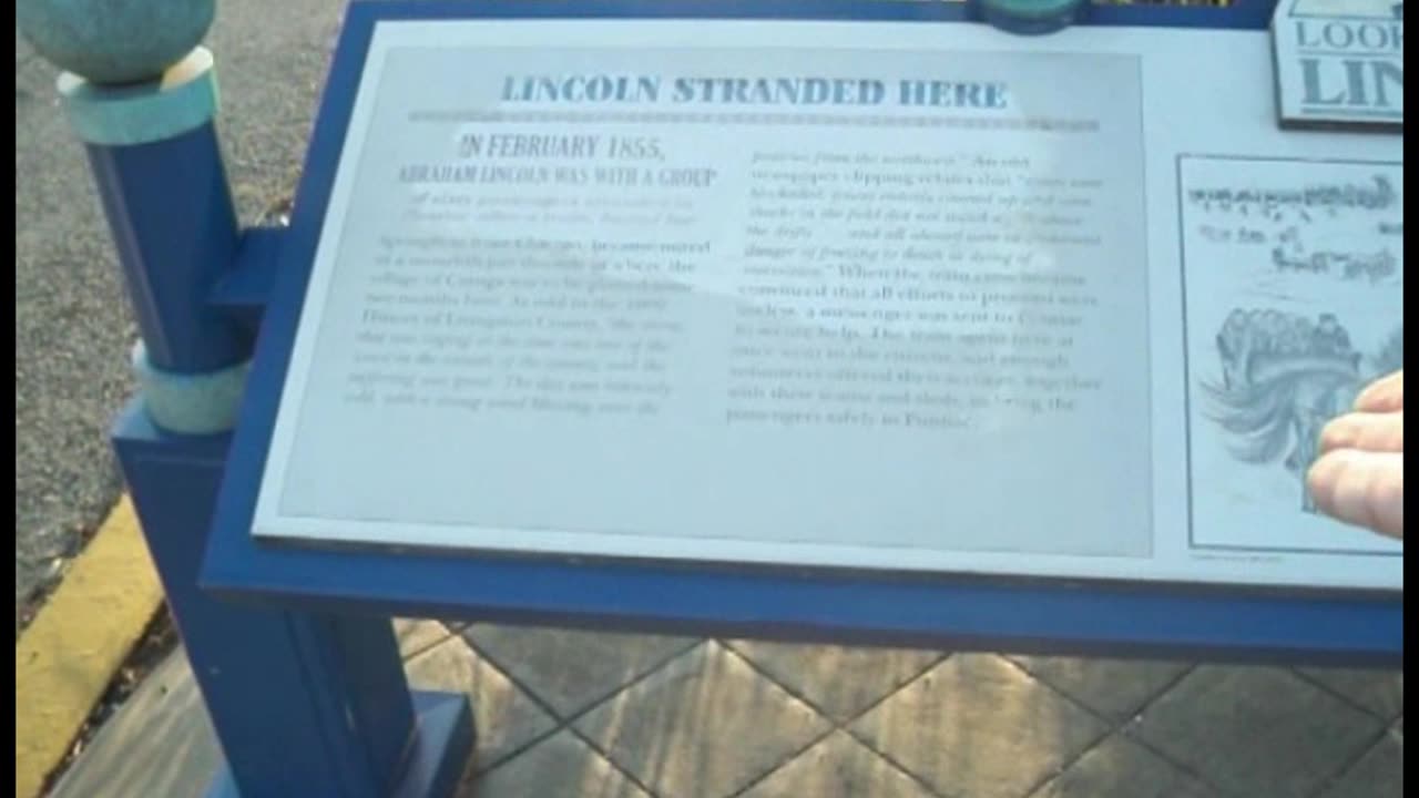 Looking For Lincoln In Pontiac Illinois