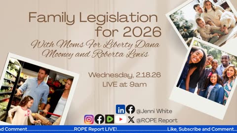 Family Legislation for the 2026 Legislative Session