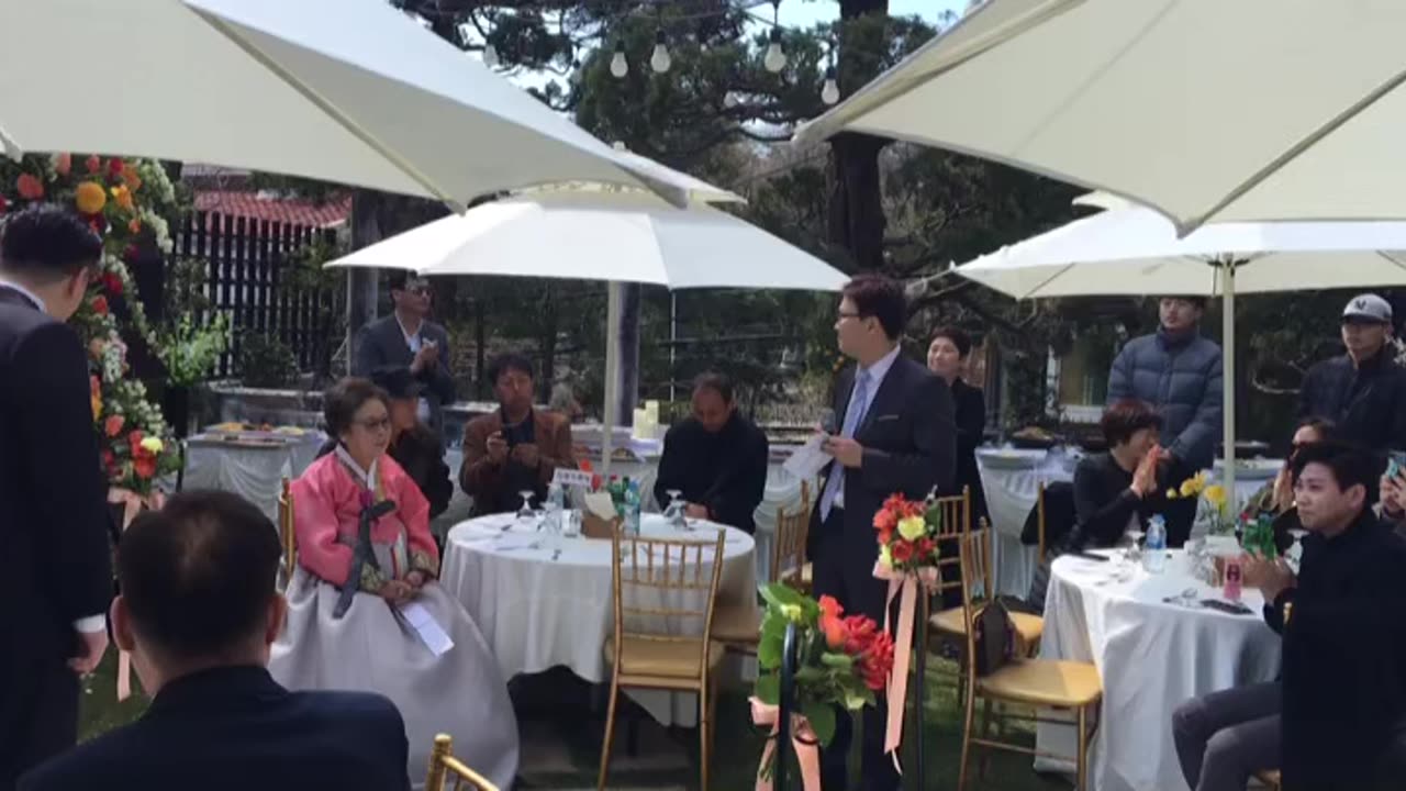 결혼식 축가데뷔