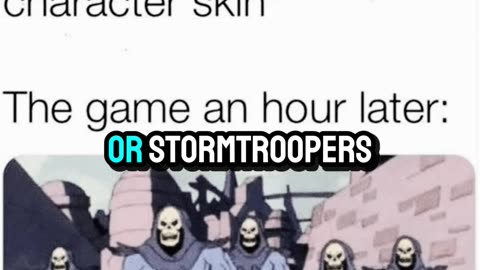 Whenever a Free Skin Drops in an Online Game