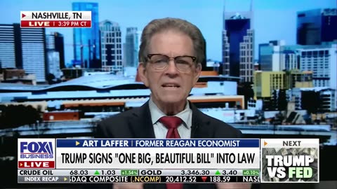 According to Art Laffer, this should result in a protracted period of prosperity in America.