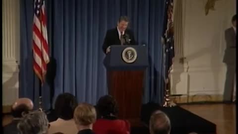 Archive ✅ President Reagan 18th Press Conference
