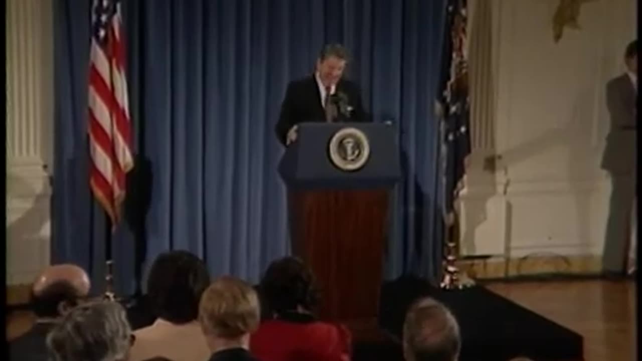 Archive ✅ President Reagan 18th Press Conference