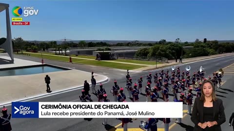 Presidente Lula recebe o presidente do Panamá, José Raúl Mulino