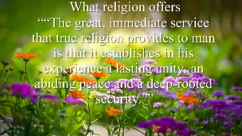 What religion offers