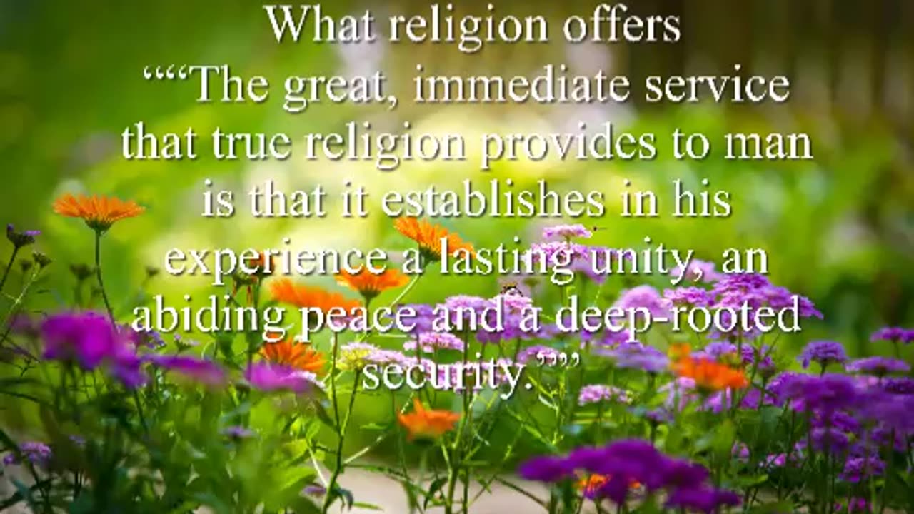 What religion offers