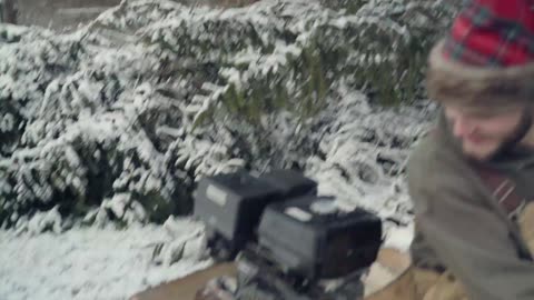 I Turned a Christmas Tree Into a Go-Kart – It Actually Drives!