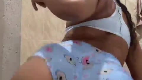 young girl dancing funk