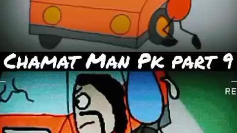 Chamat Man Ka Muqabala | Funny Shorts Cartoon | Part 09 #shorts #shortsfeed