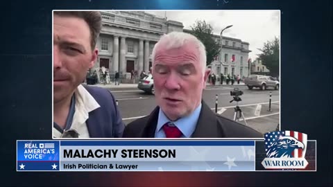 “We Want A Government That Will Put Its People First.” Malachy Steenson Live From Ireland