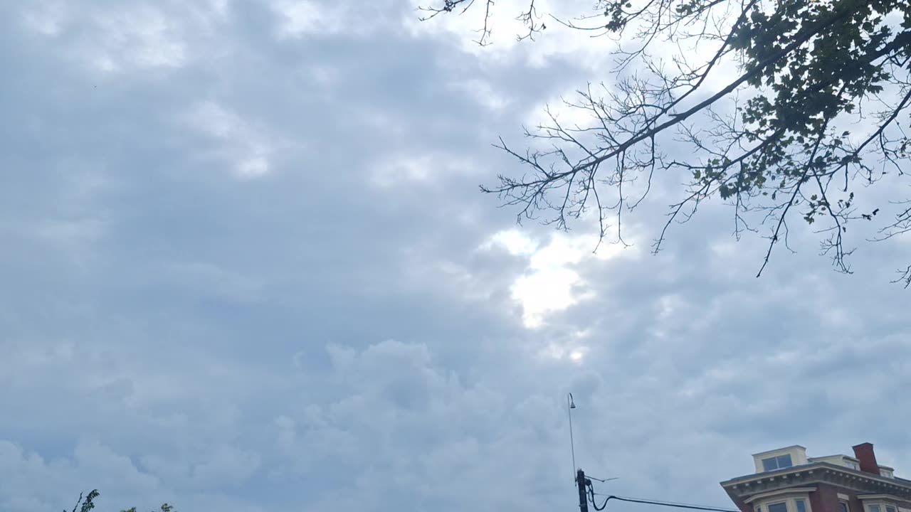 Fake clouds blocking the direct light from the white sun(blue hue) and yellow sun