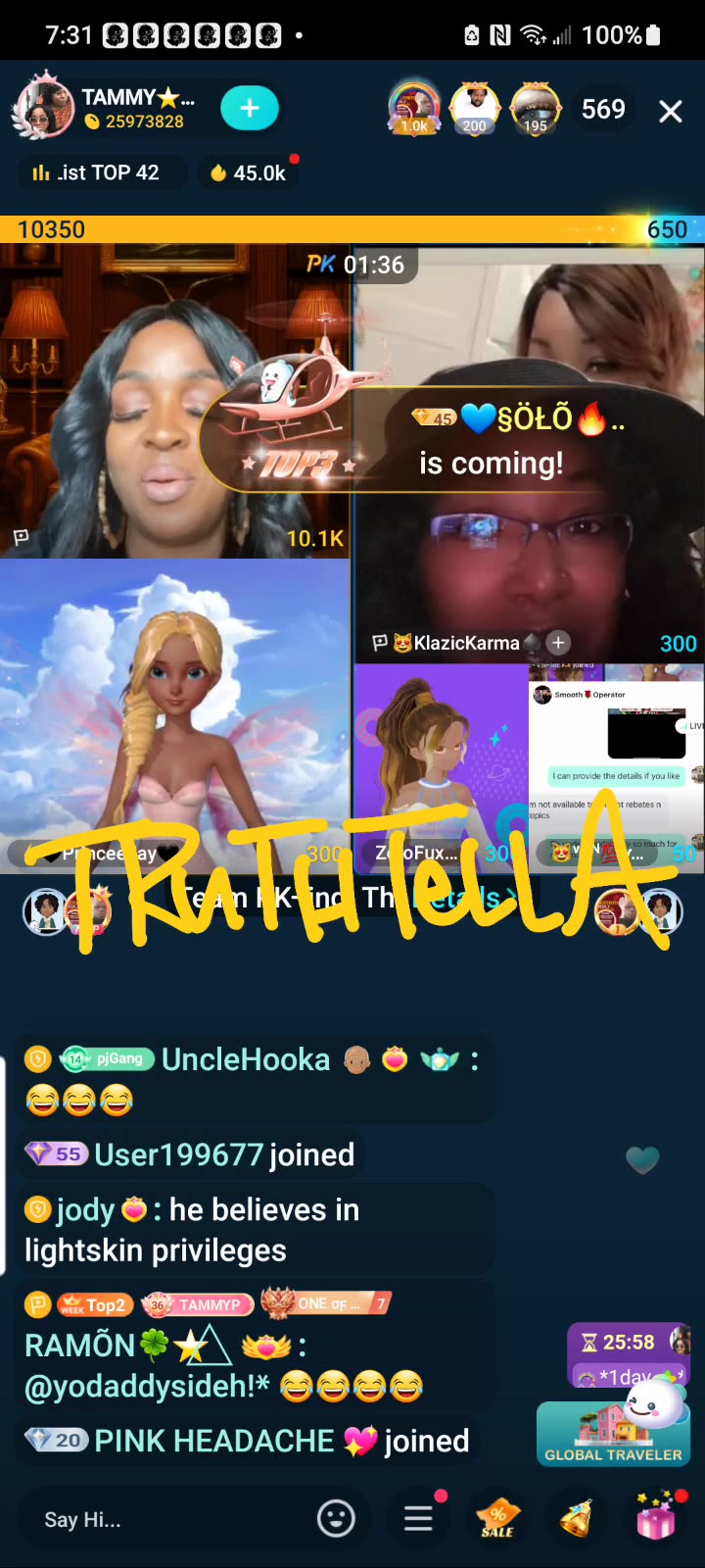 TAMMY PEAY TEAM PK WITH KLASICKARMA, VONVON, PRINCEJAY & ZEROFUXGVN