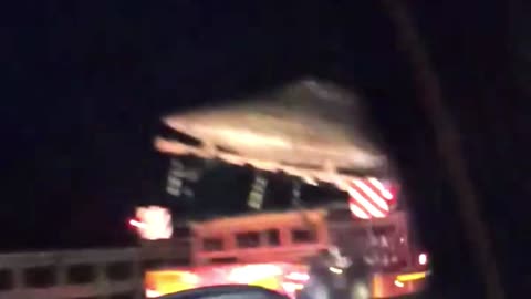 A vehicle carrying a UFO was spotted in Italy