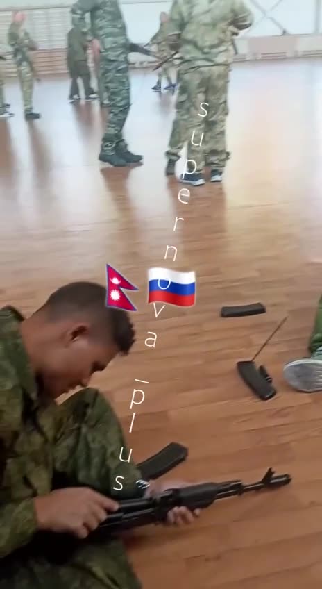 ⚠️ Nepalese mercenaries in Moscow Region, Odintsovo, Educational and Methodological