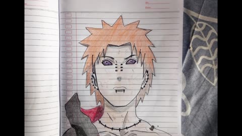 Drawing pain Akatsuki