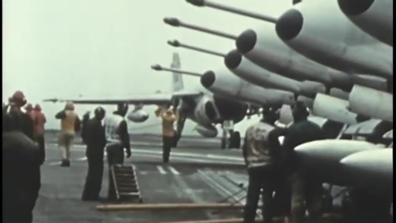 U.S. Navy Aircraft Carriers Operating Off Vietnam