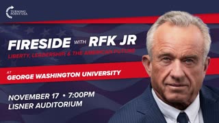 TPUSA Presents: Fireside with RFK Jr. LIVE at George Washington University!