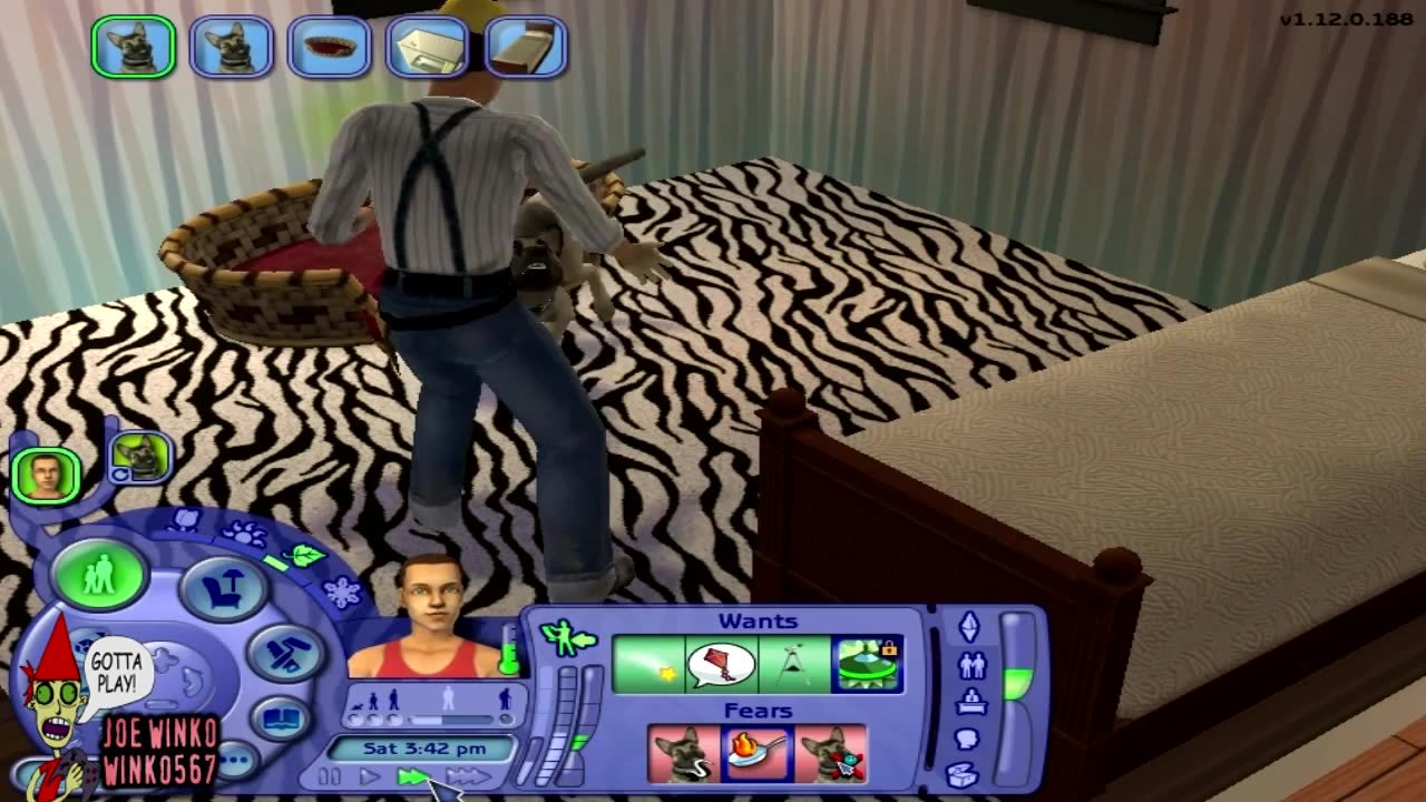 2014 12 20 - Sims 2 Playthrough Slag Town 1x15 Joe Winko