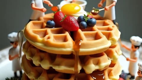 Waffles – Golden, Crispy & Perfectly Fluffy Inside