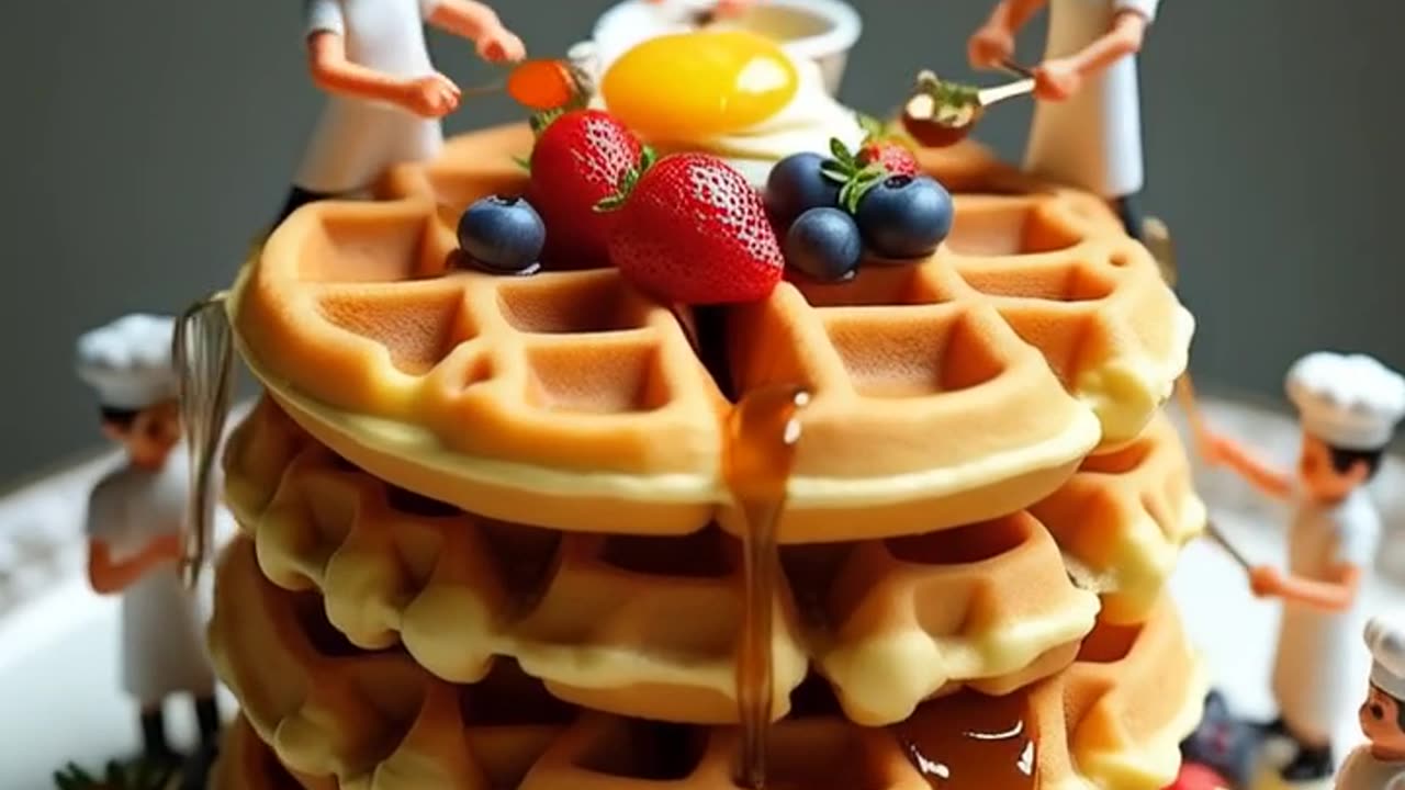 Waffles – Golden, Crispy & Perfectly Fluffy Inside