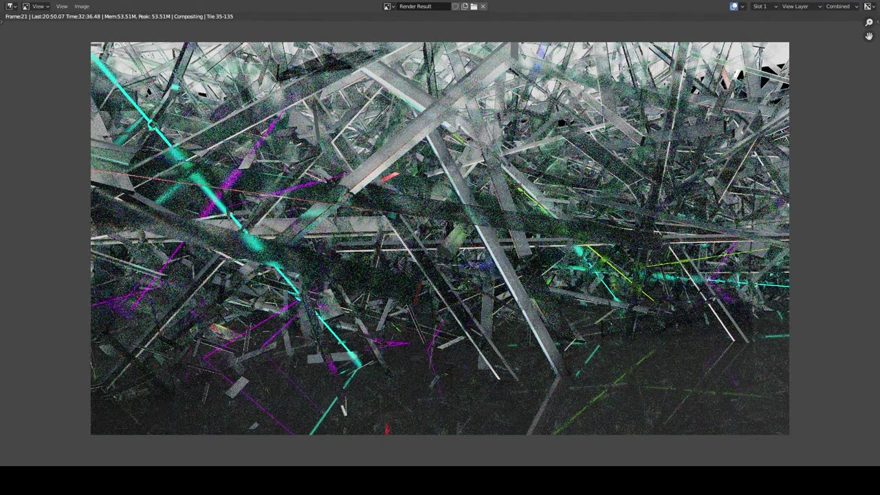 Rendering cool glass scene in Blender 3D