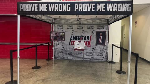 Ole Miss students lining up for tonight’s Turning Point USA event featuring Vice President