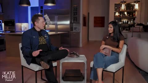 Katie Miller to Elon Musk - What's a conspiracy theory you believe in?