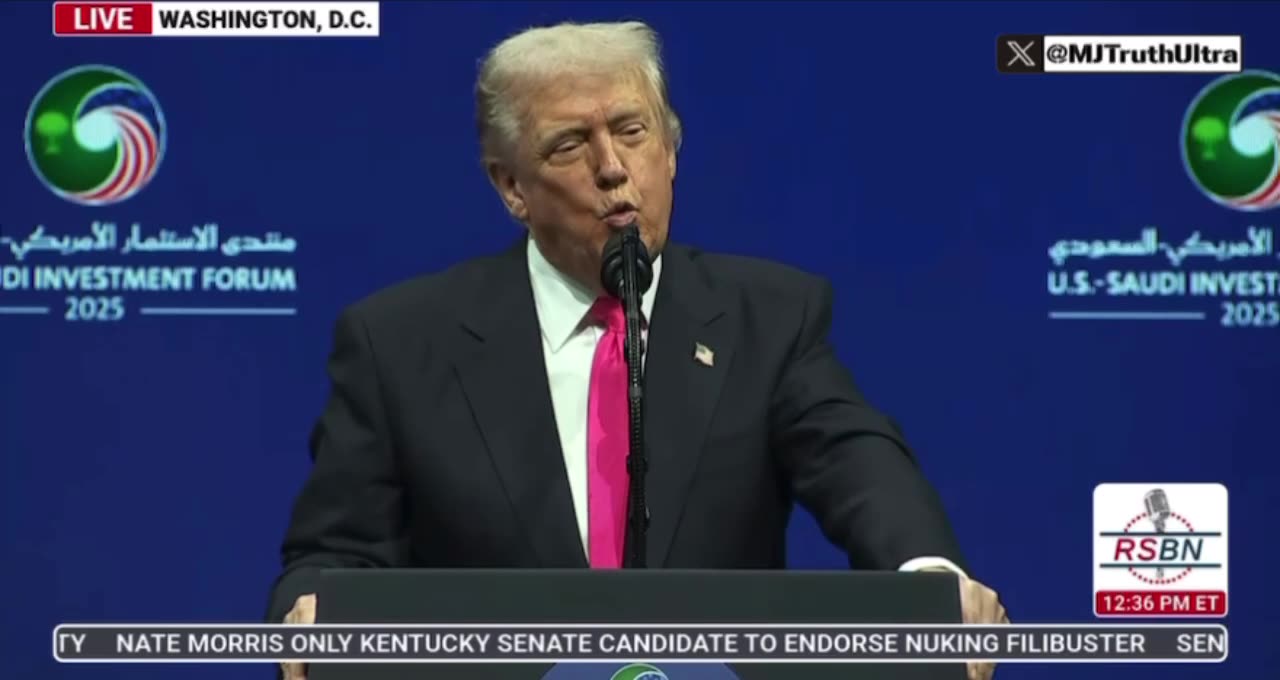 Trump had Saudi’s cracking up talking about US Politicians pushing Trans Agenda