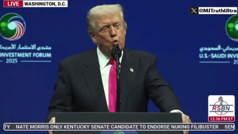 Trump had Saudi’s cracking up talking about US Politicians pushing Trans Agenda