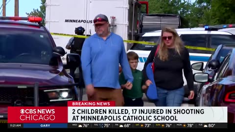 Minneapolis Catholic school shooting kills 2 children, injures 17 more people