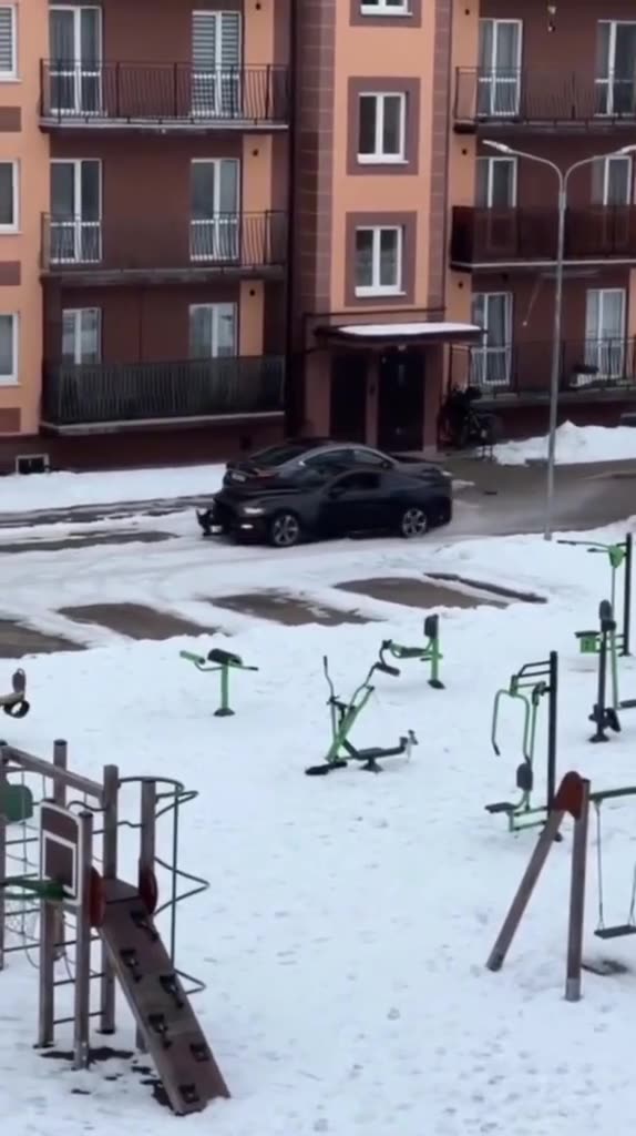 Man in a rented Mustang