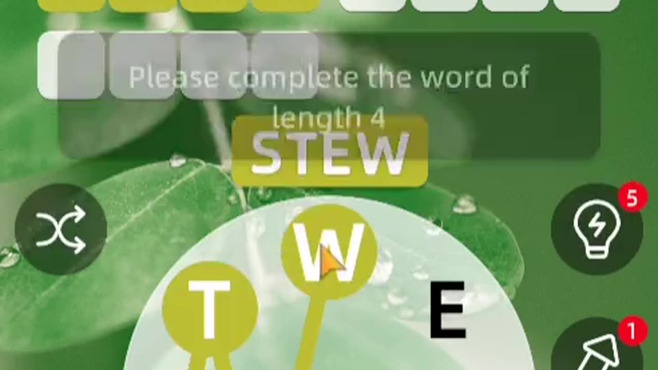 Zen Word - Daily Puzzle for April 16, 2025