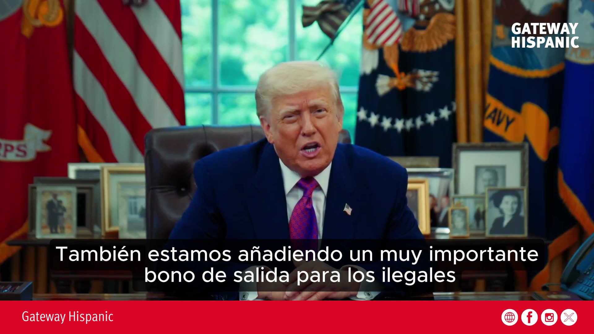 El presidente Donald J. Trump lanza el primer programa de auto deportación en EE.UU.