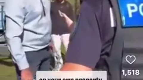 Police Attack Organic Farmer b/c He Doesn't Want Poison Sprayed on his Property