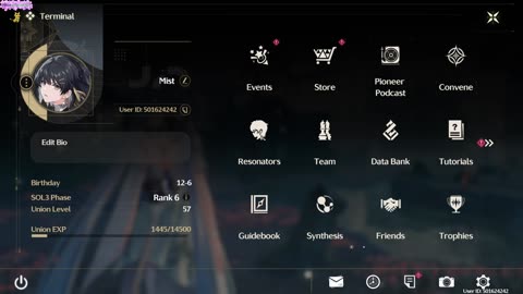 Wuthering Waves: Dailies, Weeklies, and catching up with the main story a little bit.