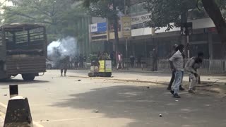 Kenyan protestors clash with police over killing of blogger