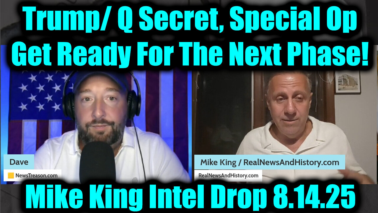 Mike King Full Intel Drop - Trump/ Q Secret 4.14.25, Special Op! Get Ready For The Next Phase!