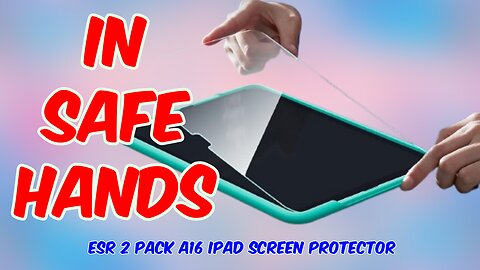 ESR 2 Pack A16 iPad Screen Protector Review