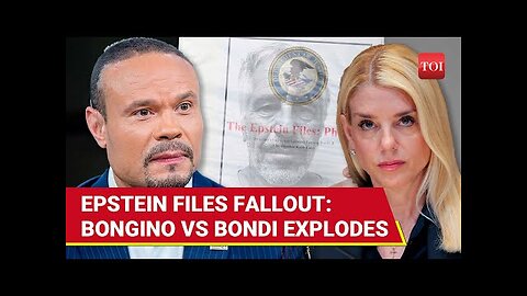 Dan Bongino Out Epstein Files War Explodes; Megyn Kelly Drops Bombshell — Bondi Must Go!