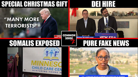 Trump ISIS Nigeria Strike on Christmas, NYC FDNY DEI Hire, MN Daycare Fraud Exposed, MSNOW Fake News
