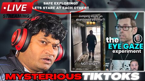 Unsettling and Strange Tiktok Videos Live Stream with Tedi (pt. 97)
