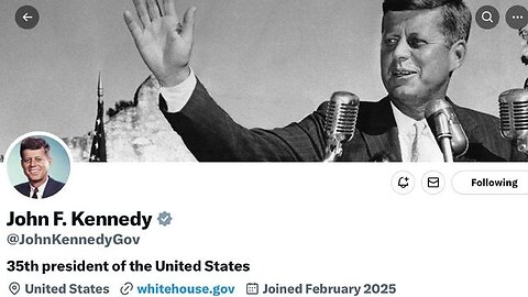 🍀#JFK #JOHNFKENNEDY #LIVES VERIFIED #X #TWITTER GOV SITE ARRIVES A DAY BEFORE #TRUMP RELEASES ALL 80,000 PAGES 2025-03-17 🍀#KENNEDY