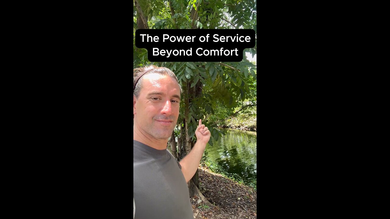 The Power of Service Beyond Comfort